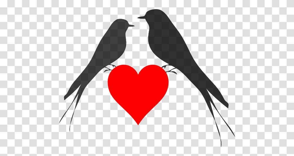 Download Birds Red Love Birds Clipart Loving Birds Clip Art, Heart, Pillow, Cushion Transparent Png