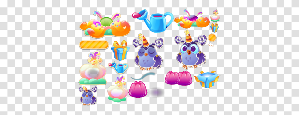 Download Birthday Bash Sprite Wiki Full Size Image Candy Crush Wiki Fandom, Birthday Cake, Art, Animal, Angry Birds Transparent Png