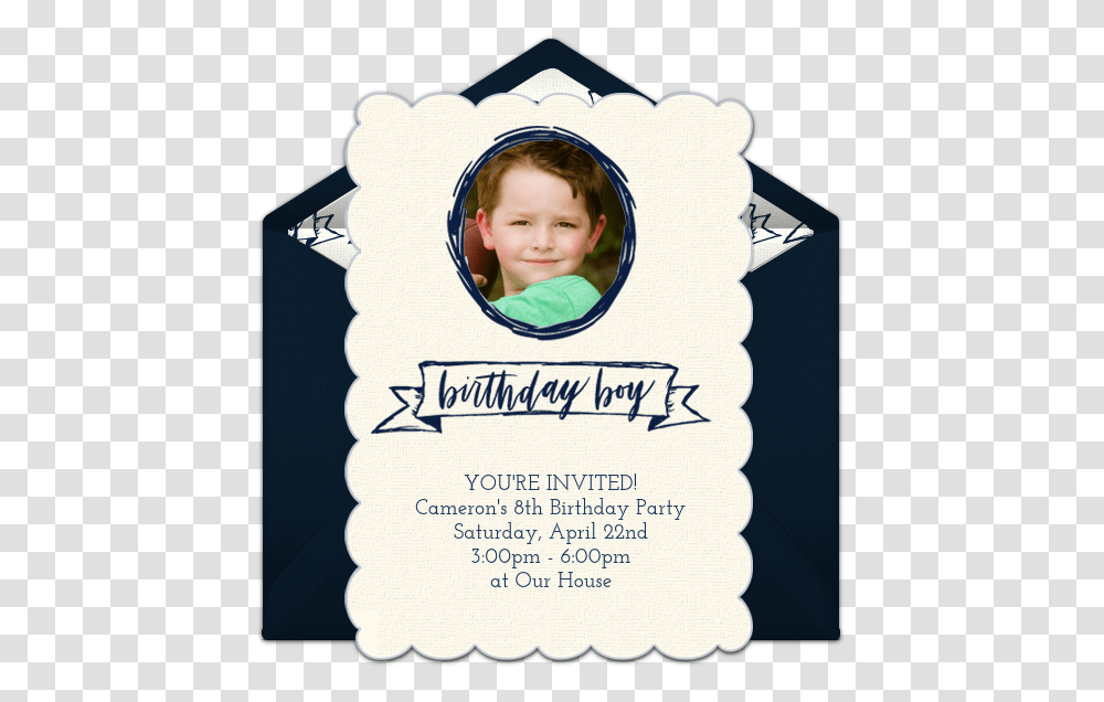 Download Birthday Boy Photo Online Invitation 18th Girl, Advertisement, Poster, Flyer, Paper Transparent Png