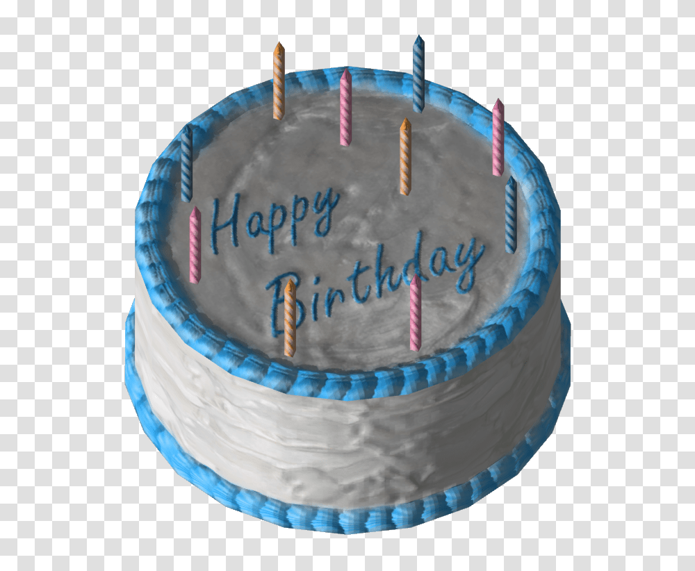 Download Birthday Cake Free Image And Clipart Blue Birthday Cake, Dessert, Food Transparent Png