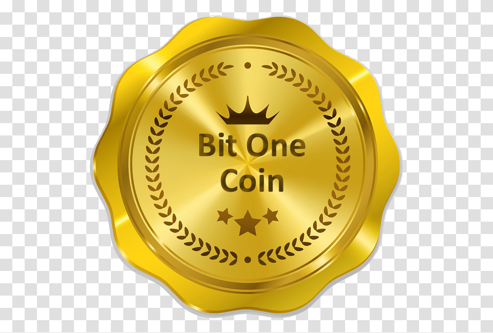 Download Bitcoin Icon Vector Graphics Image With No Vector Gold Medal, Logo, Symbol, Trademark, Helmet Transparent Png