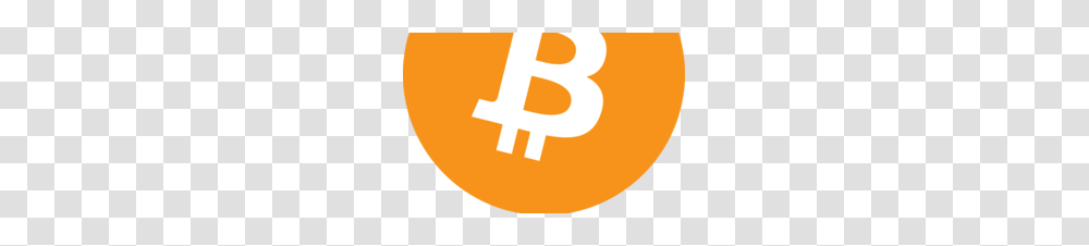 Download Bitcoin Logo Background Clipart Bitcoin Clip, Number, Plant Transparent Png