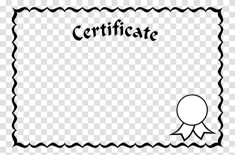 Download Black And White Certificate Clipart Borders And Frames, Face, Crowd Transparent Png