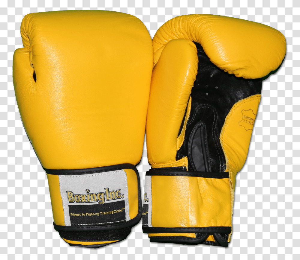 Download Black And Yellow Boxing Gloves Image With No Amateur Boxing, Clothing, Apparel, Sport, Sports Transparent Png