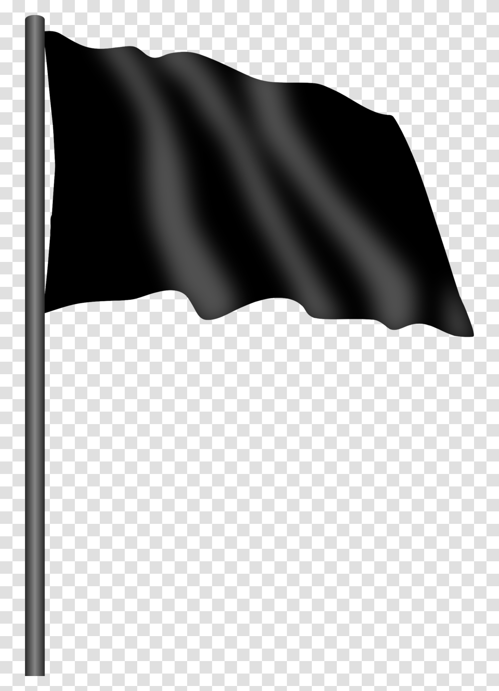 Download Black Flag Clipart Black Flag Flag Of Kosovo Flag, Canopy, Electronics, Phone Transparent Png