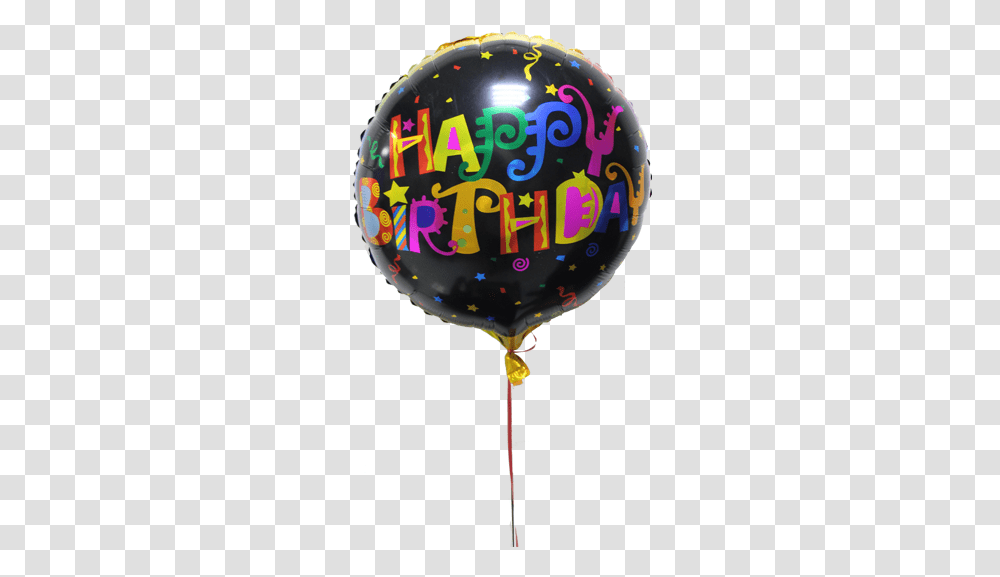 Download Black Happy Birthday Balloon Shopaparty Hb Party, Helmet, Clothing, Apparel Transparent Png