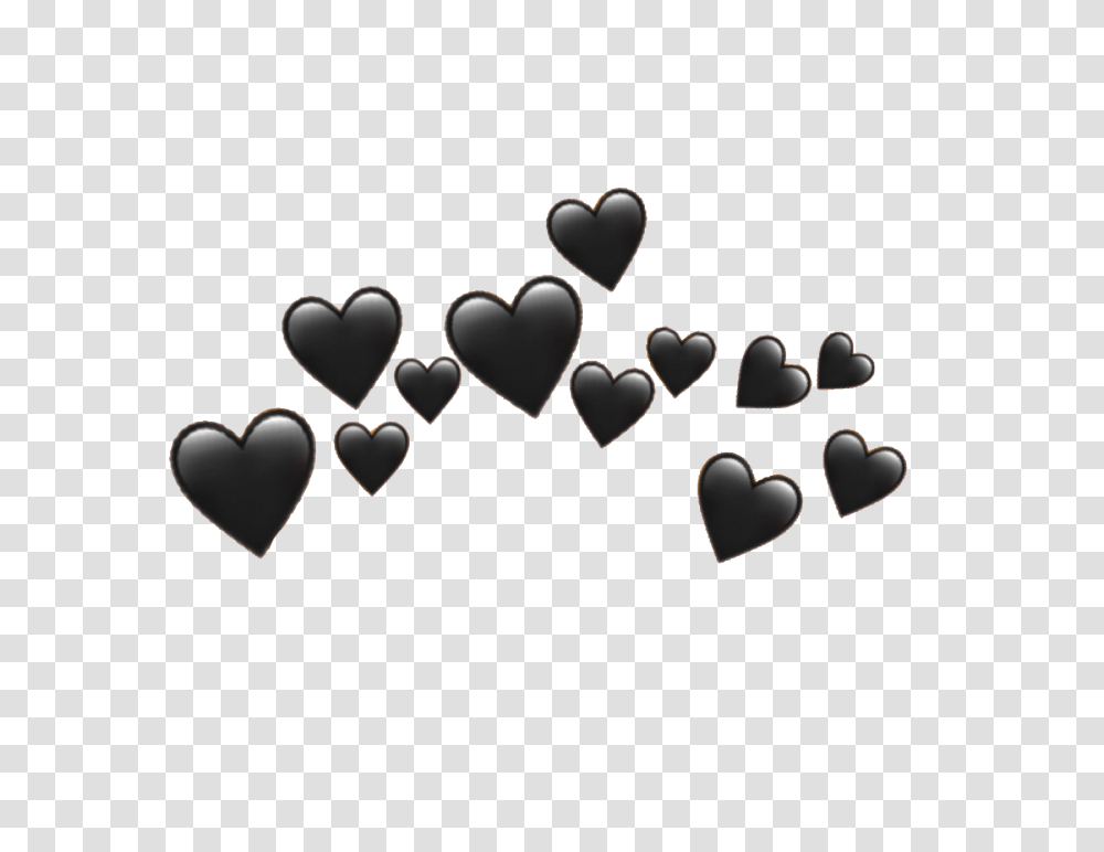 Download Black Heart Emoji Hearts, Diamond, Gemstone, Jewelry, Accessories Transparent Png