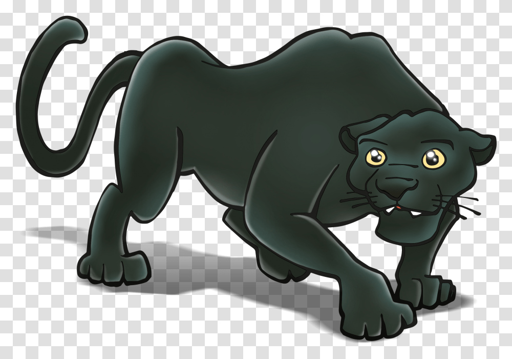Download Black Panther Black Panther Animal Cartoon, Wildlife, Mammal, Jaguar, Leopard Transparent Png