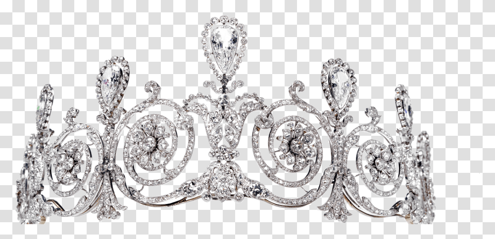 Download Black Princess Crown Cartier Tiara Transparent Png