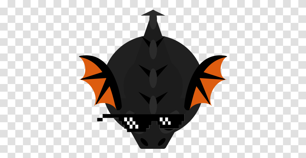 Download Blackdragon Deal With It Mope Io Black Dragon Mope Io Black Dragon Skin, Halloween, Symbol, Batman Logo Transparent Png