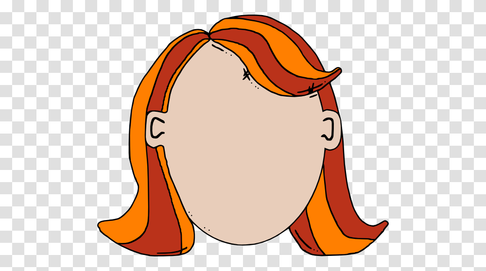 Download Blank Face Teen Girl Cartoon Clipart, Food, Label, Produce Transparent Png