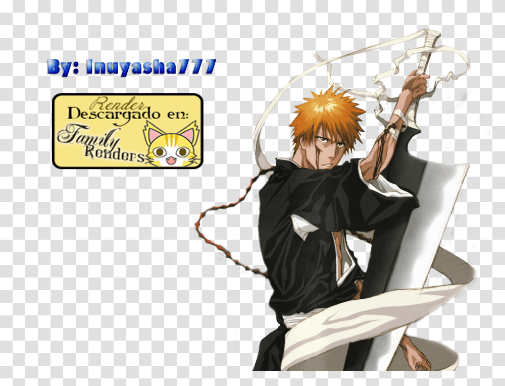 Download Bleach Cosplay Kurosaki Ichigo Bankai Full Hollow Bleach Anime, Manga, Comics, Book, Person Transparent Png