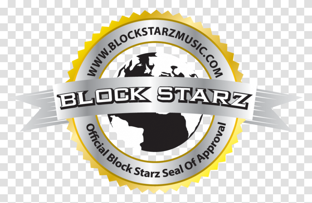Download Block Starz Music Llc Logo Language, Label, Text, Sticker, Vegetation Transparent Png