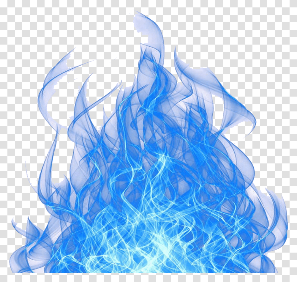 Download Blue Fire Cool Flame Light Free Hq Image Clipart Background Blue Flame, Ice, Outdoors, Nature, Mountain Transparent Png