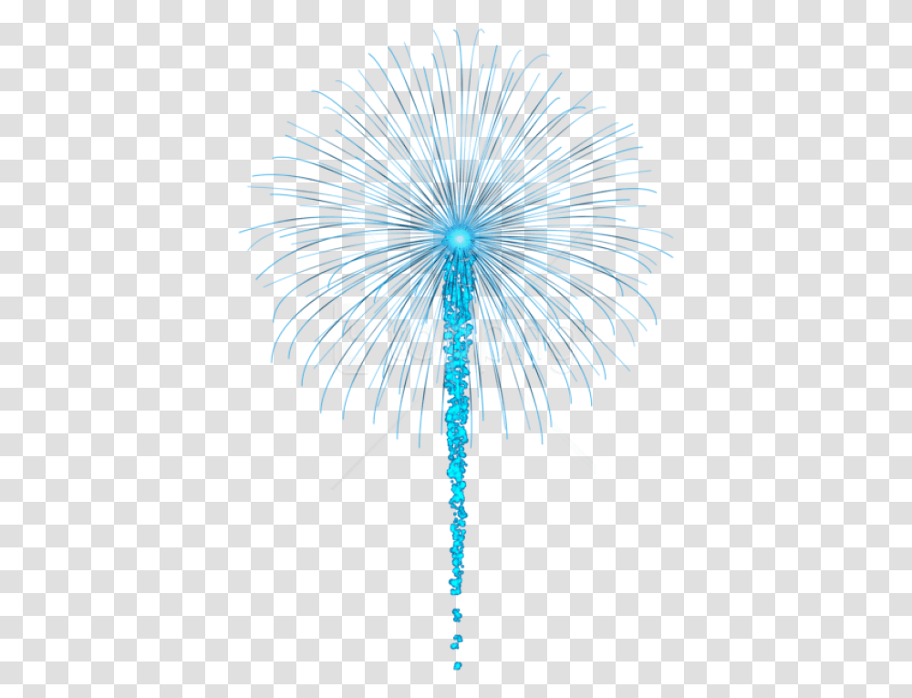 Download Blue Fireworks Blue Firework Background, Nature, Outdoors, Night, Water Transparent Png