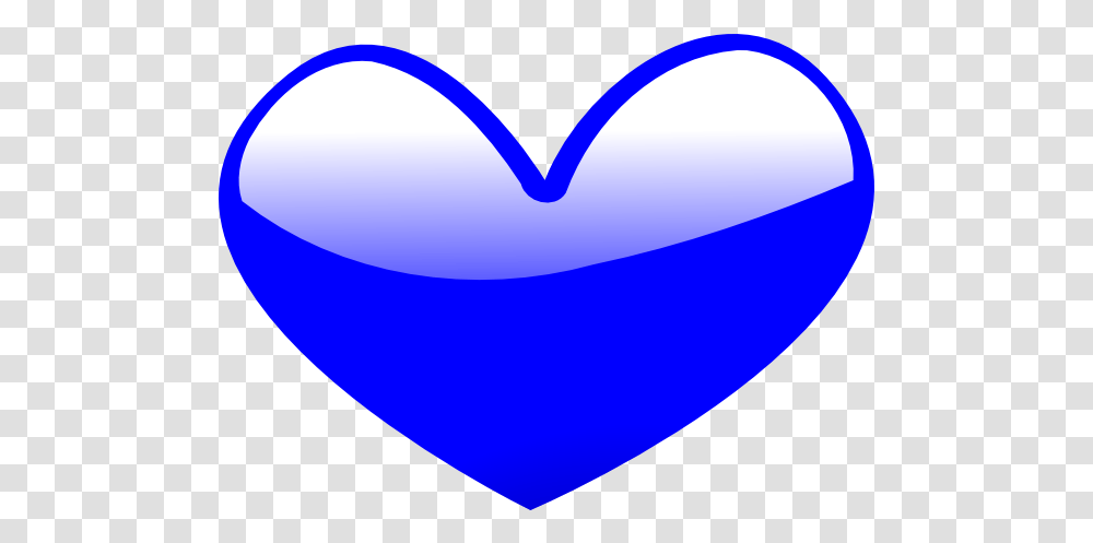 Download Blue Heart Clip Art Blue Heart Animated Full Blue Heart Animated, Pillow, Cushion Transparent Png