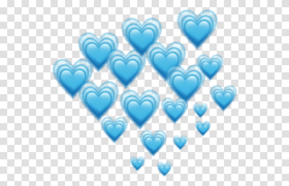 Download Blue Hearts Heart Emoji Emojis Freetoedit Remixit Blue Heart Emojis, Sphere, Text, Pattern, Network Transparent Png