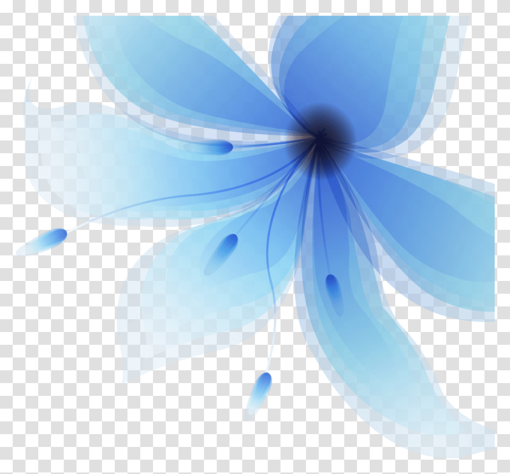 Download Blue Light Large Flower Flowers Free Background Light Blue Flowers, Plant, Petal, Anther, Balloon Transparent Png