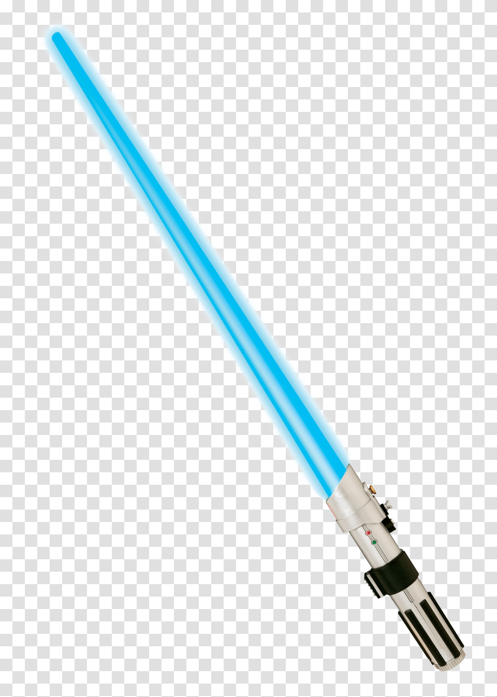 Download Blue Lightsaber Picture Star Wars Lightsaber Blue, Baseball Bat, Team Transparent Png