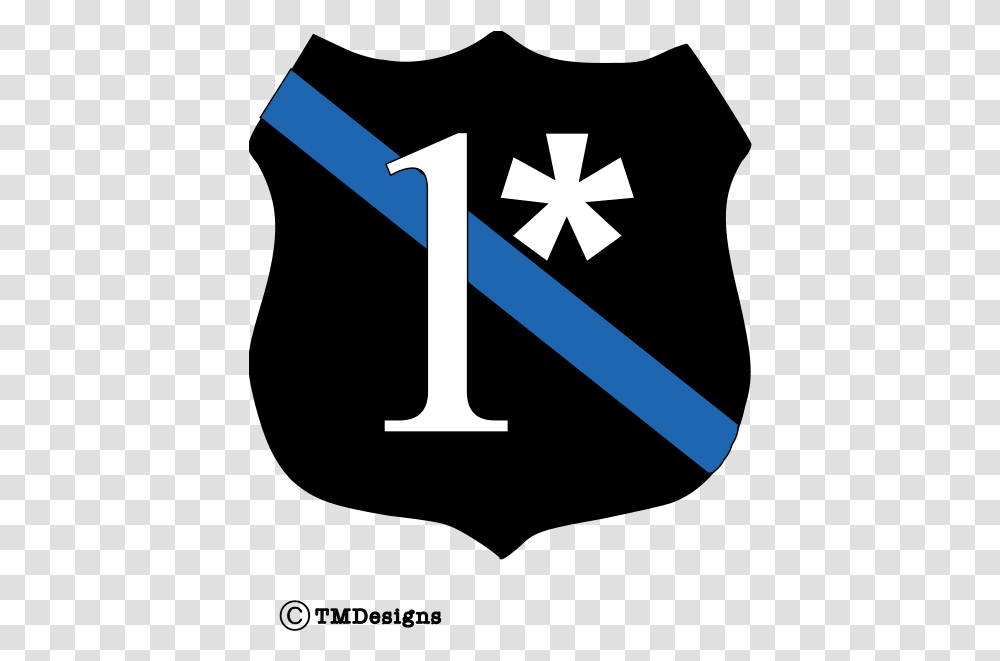 Download Blue Line Law Emblem Hd Download Uokplrs Emblem, Symbol, Axe, Tool, Star Symbol Transparent Png