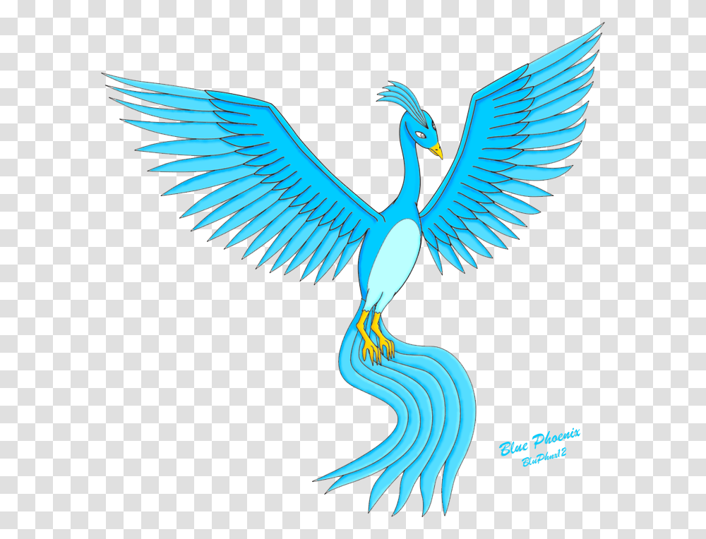 Download Blue Phoenix Image Blue Phoenix Background, Eagle, Bird, Animal, Bald Eagle Transparent Png