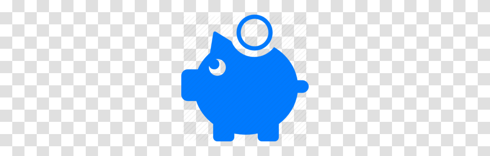 Download Blue Piggy Bank Icon Clipart Piggy Bank Money, Bird, Animal, Land, Outdoors Transparent Png