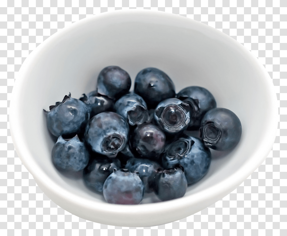 Download Blueberries In Bowl Image Bowl Of Blueberries, Plant, Blueberry, Fruit, Food Transparent Png