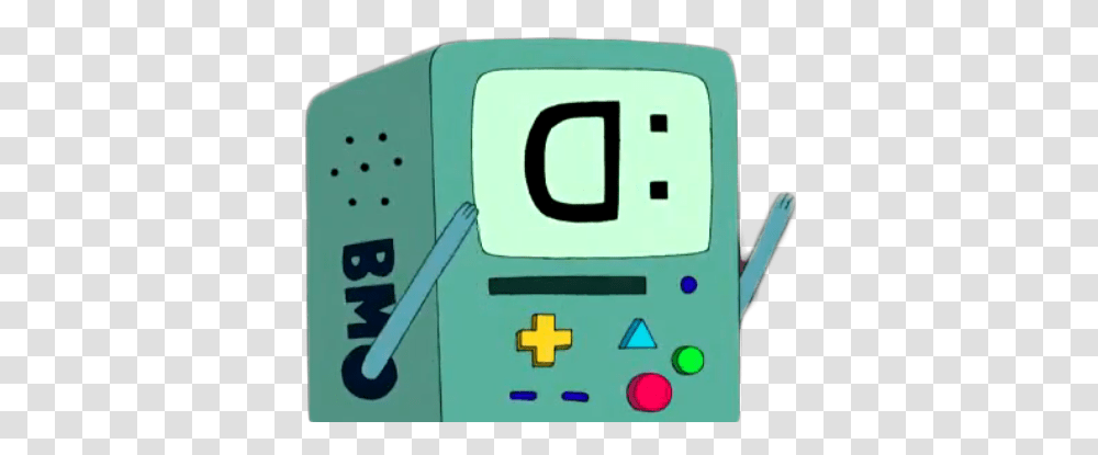 Download Bmo Happy Face Bmo Adventure Time Funny, Text, Gas Pump, Machine, Electronics Transparent Png