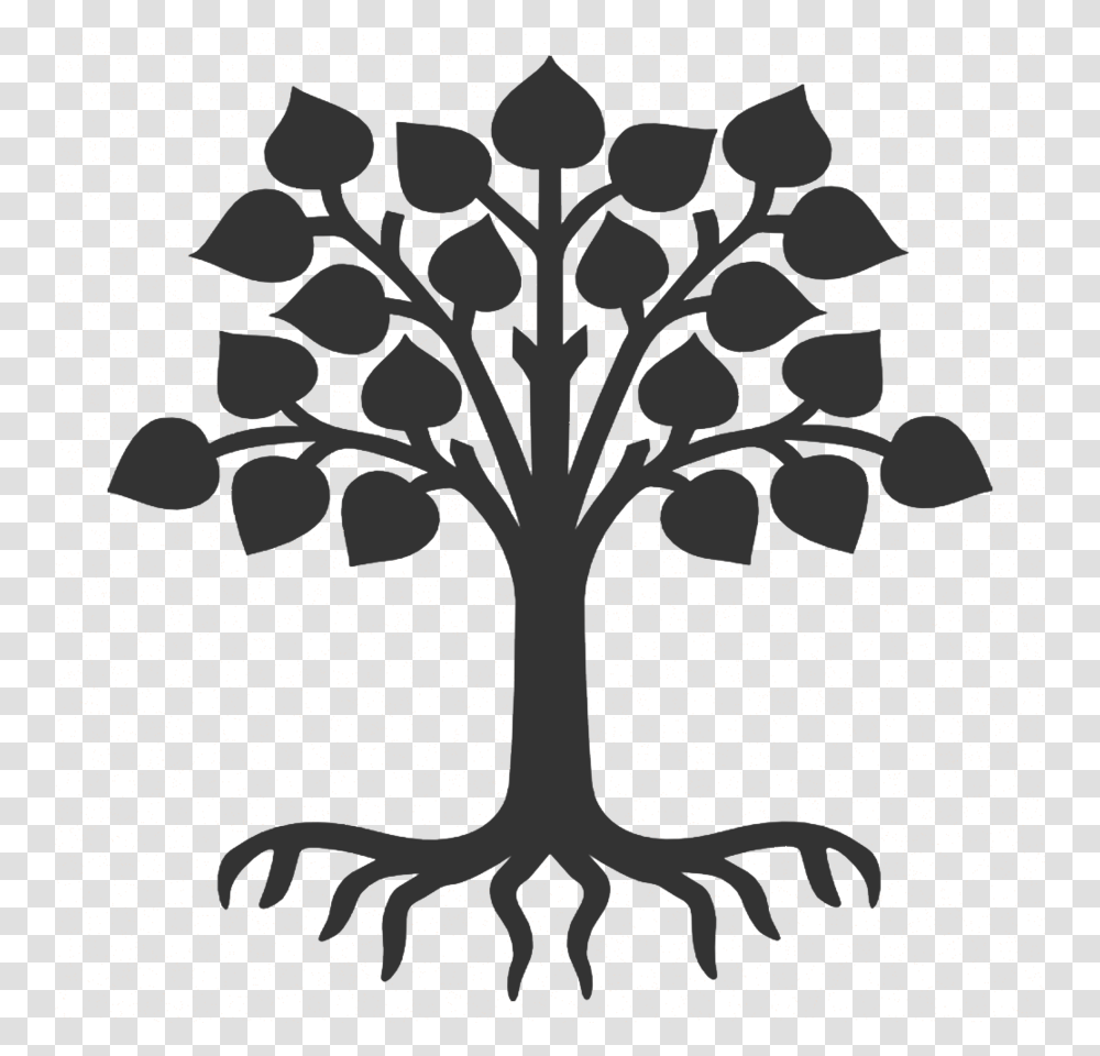 Download Bo Tree Clip Art Clipart Tree Clip Art, Plant, Rug, Outdoors, Pattern Transparent Png