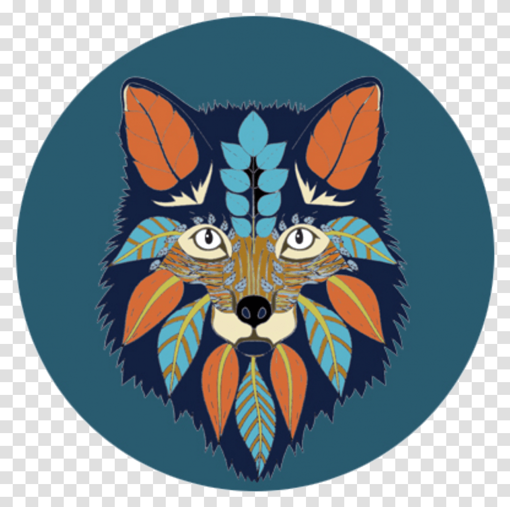 Download Boho Image With No Illustration, Mammal, Animal, Wolf, Bird Transparent Png