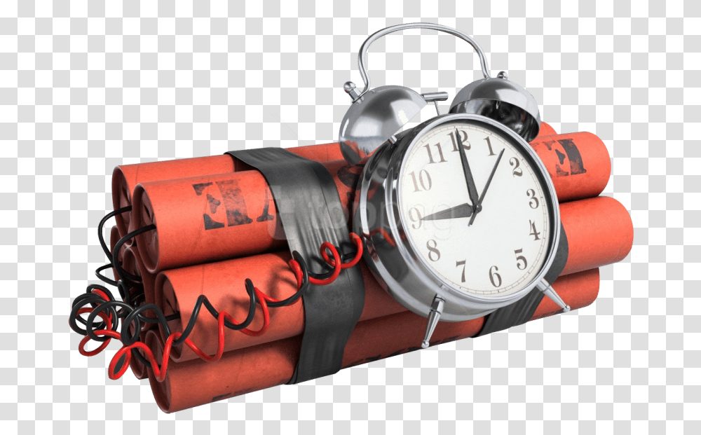 Download Bomb Images Background, Wristwatch, Weapon, Weaponry, Dynamite Transparent Png