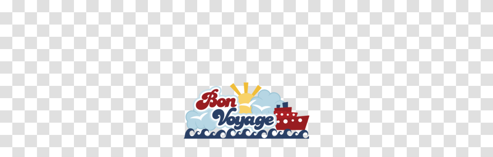 Download Bon Voyage Cruise Clipart Cruise Ship Clip Art, Birthday Cake, Dessert, Food, Label Transparent Png