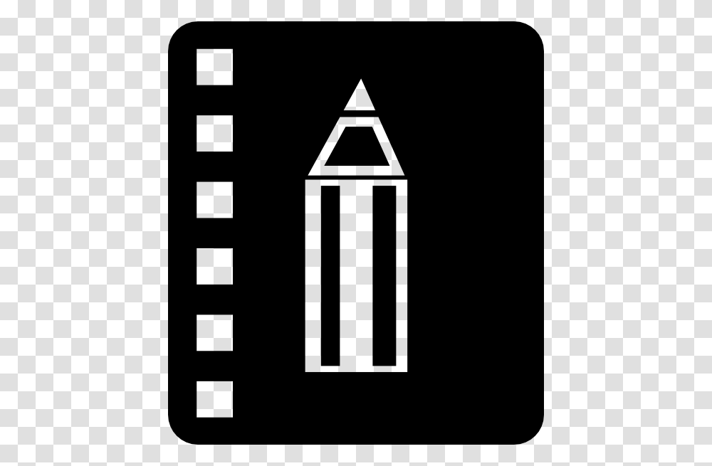 Download Book Of Record Icon Clipart, Stencil, Triangle, City, Urban Transparent Png