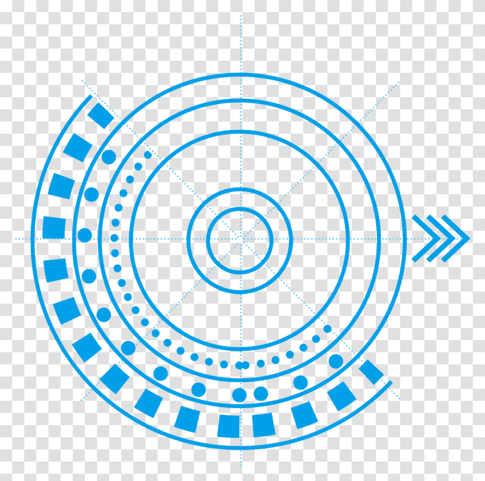 Download Borda De Tecnologia Azul Zig Zag Circle, Chandelier, Lamp, Symbol, Text Transparent Png