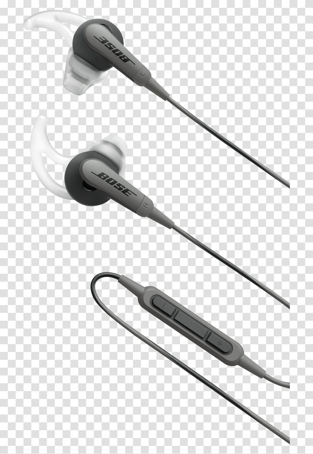 Download Bose Soundsport In Bose Soundsport In Ear Headphones, Electronics, Hammer, Tool, Headset Transparent Png