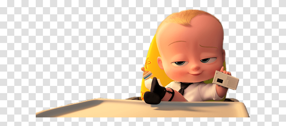 Download Boss Baby Feet Up 10 The Boss Baby Image With Boss Baby, Doll, Toy Transparent Png