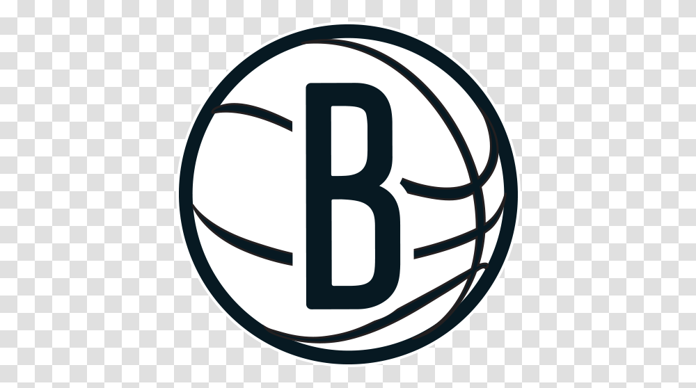 Download Boston Brooklyn Black Text Celtics Nba Hq Image Brooklyn Nets Logo Vector, Number, Symbol, Trademark, Word Transparent Png