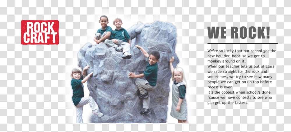 Download Boulder Outcrop, Person, Outdoors, Rock, Sport Transparent Png