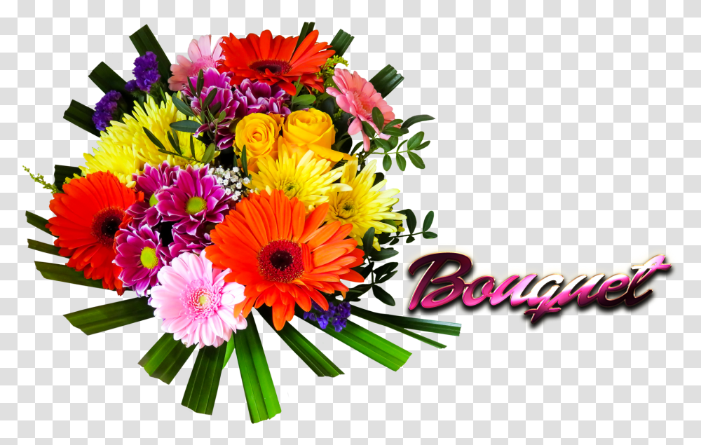 Download Bouquet Of Flowers File Flower Image Hd Flower Bouquet, Plant, Graphics, Art, Floral Design Transparent Png