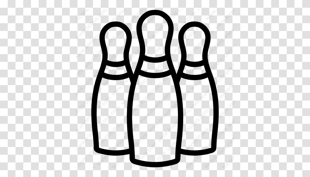 Download Bowling Pinsalleybowlingbowling Ballbowling Pins Icon, Gray, World Of Warcraft Transparent Png