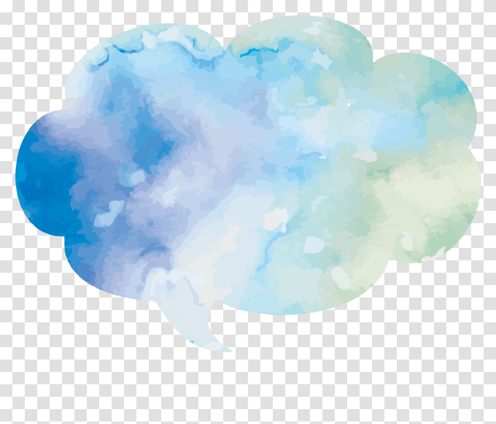 Download Box Blue Text Watercolor Vector Dialog Painting Water Color Vector Background, Sea Life, Animal, Mammal, Art Transparent Png