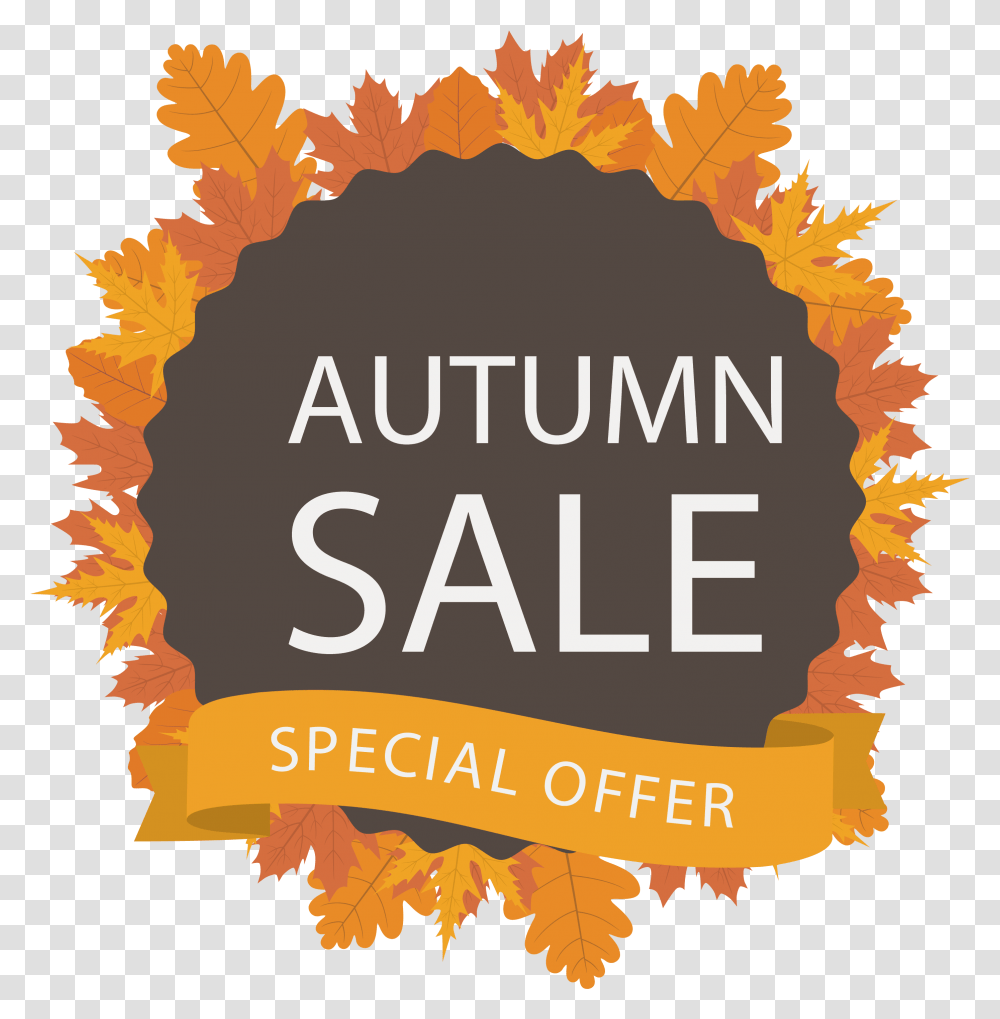 Download Box Photography Illustration Autumn In Leaves Vector Graphics, Text, Plant, Leaf, Poster Transparent Png