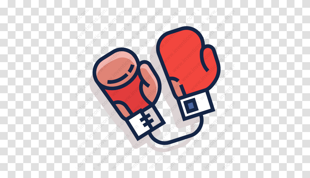 Download Boxing Gloves Vector Icon Inventicons Boxing Glove Vector Icon, Dynamite, Bomb, Weapon, Weaponry Transparent Png