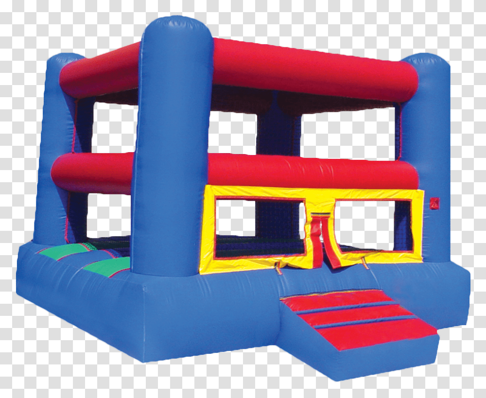 Download Boxing Ring Bounce House Rent Inflatable Castle Transparent Png