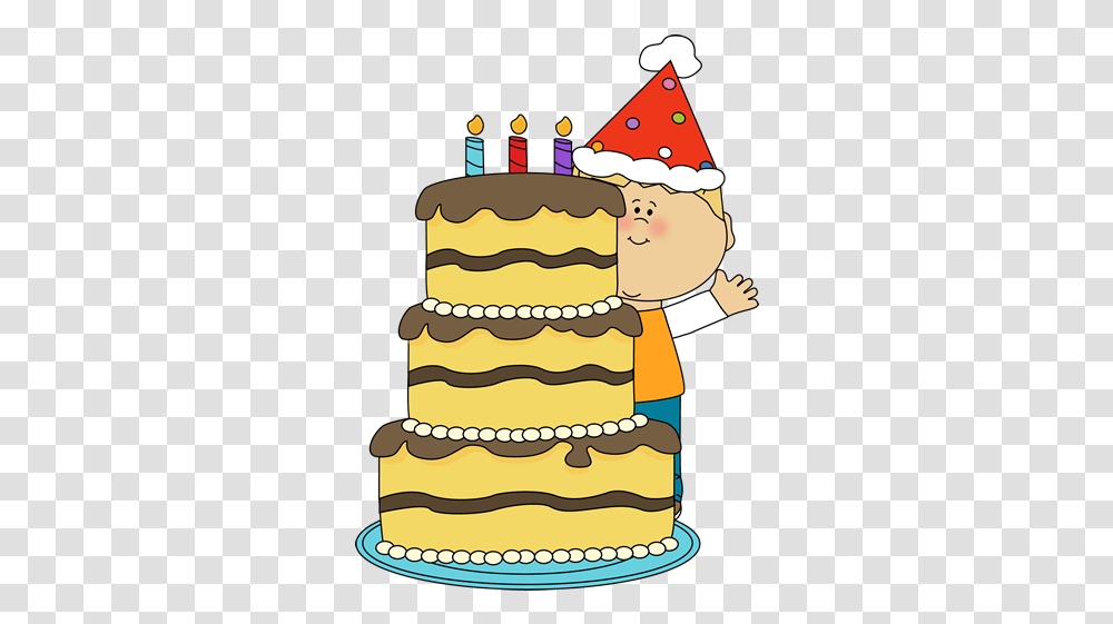 Download Boy With Birthday Cake Big Cake Clipart Sequencing Activities Speech Therapy, Clothing, Apparel, Dessert, Food Transparent Png