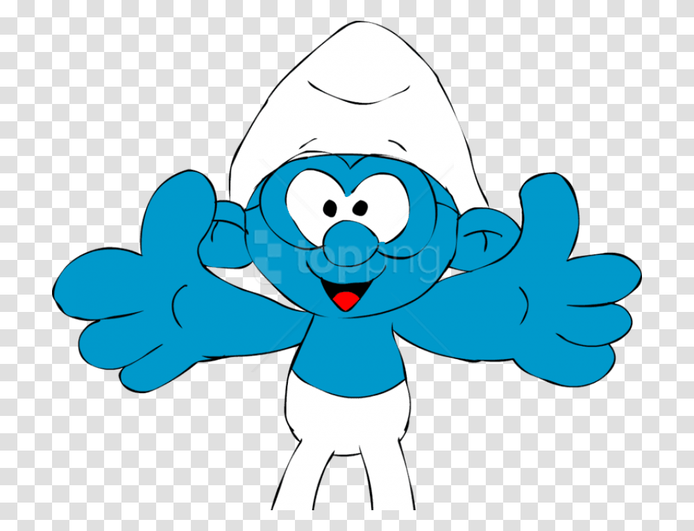 Download Brainy Smurf Clipart Photo, Nature, Outdoors, Animal, Snow Transparent Png