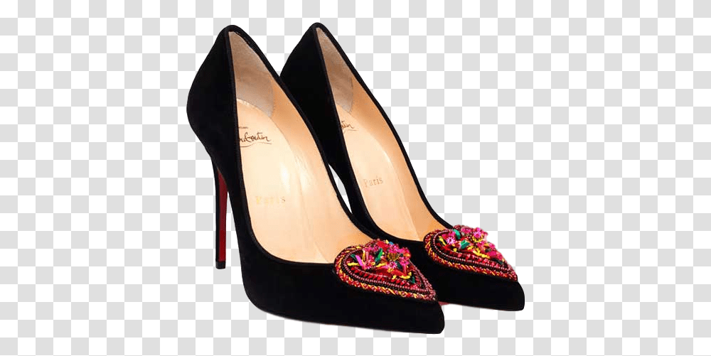 Download Brand New Christian Louboutin Perucora Basic Pump For Women, Clothing, Apparel, Shoe, Footwear Transparent Png