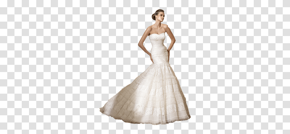 Download Bride Free Image And Clipart Wedding Dress, Clothing, Wedding Gown, Robe, Fashion Transparent Png