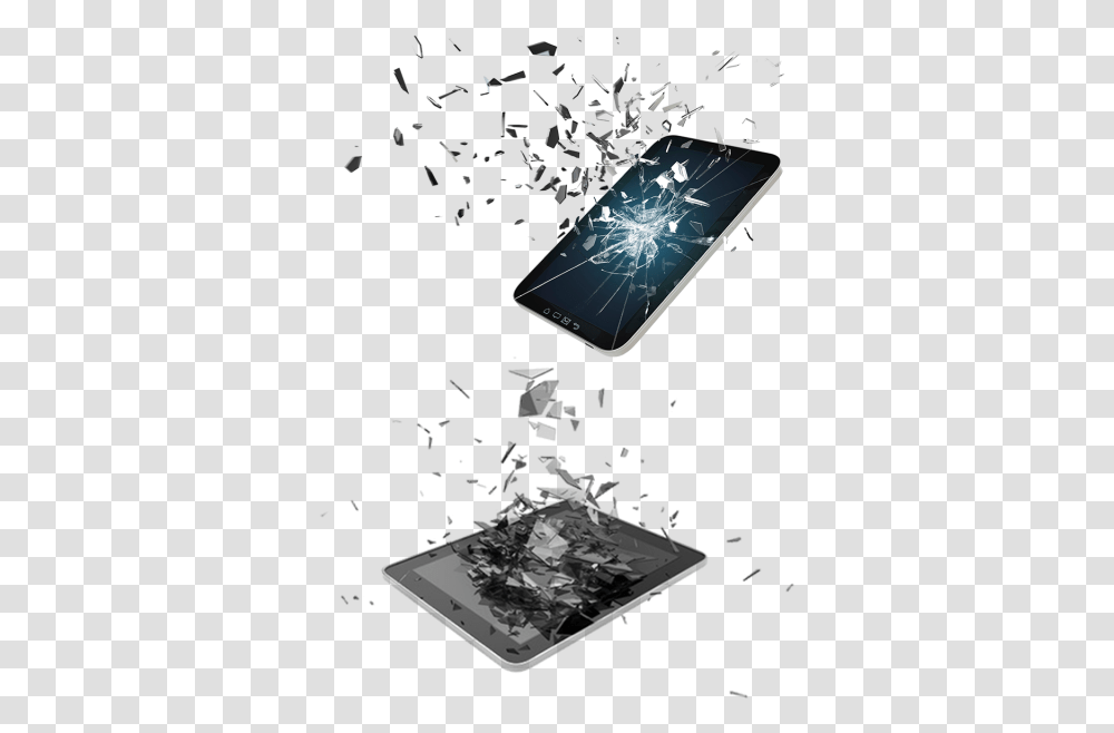 Download Broken Mobile Phone Screen Phone Glass Broken, Electronics, Cell Phone, Iphone, Cooktop Transparent Png