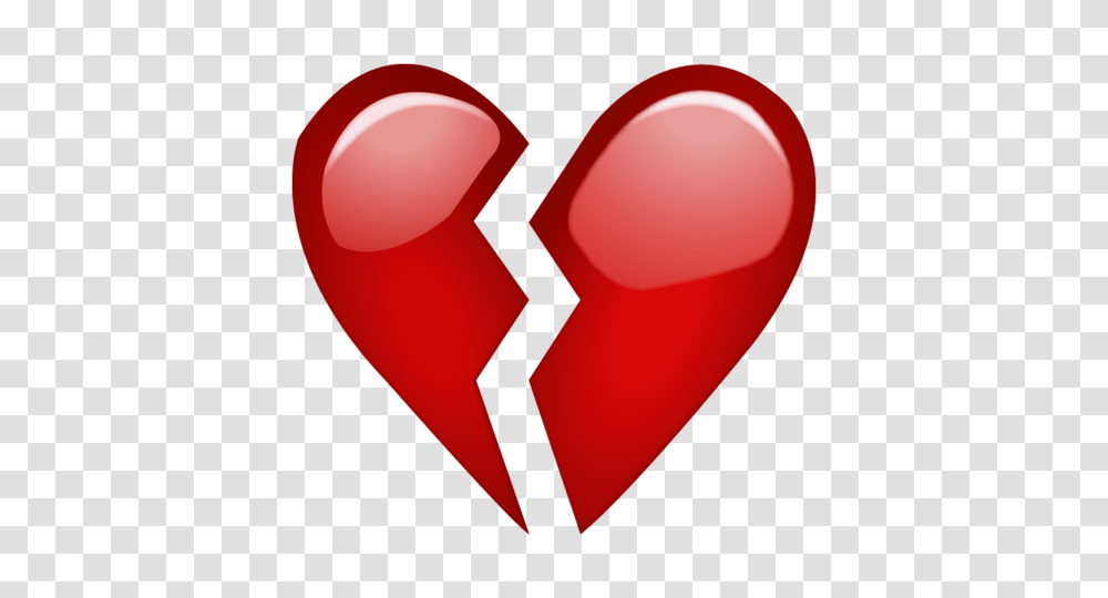 Download Broken Red Heart Emoji Icon Emoji Island, Balloon, Rubber Eraser, Lipstick Transparent Png